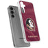 Florida State University Red Jersey Galaxy S24 Plus Clear Case